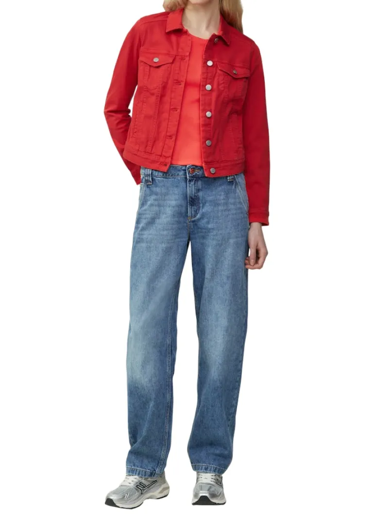 Indoor-Jacke rot