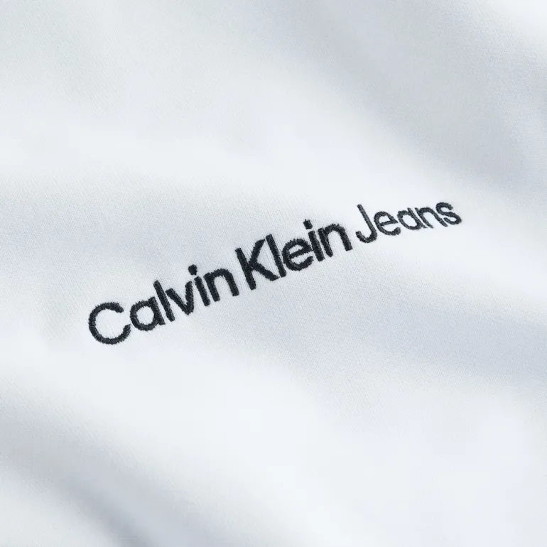 INSTITUTIONAL MOCK NECK bright white