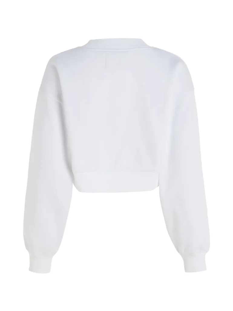 INSTITUTIONAL MOCK NECK bright white