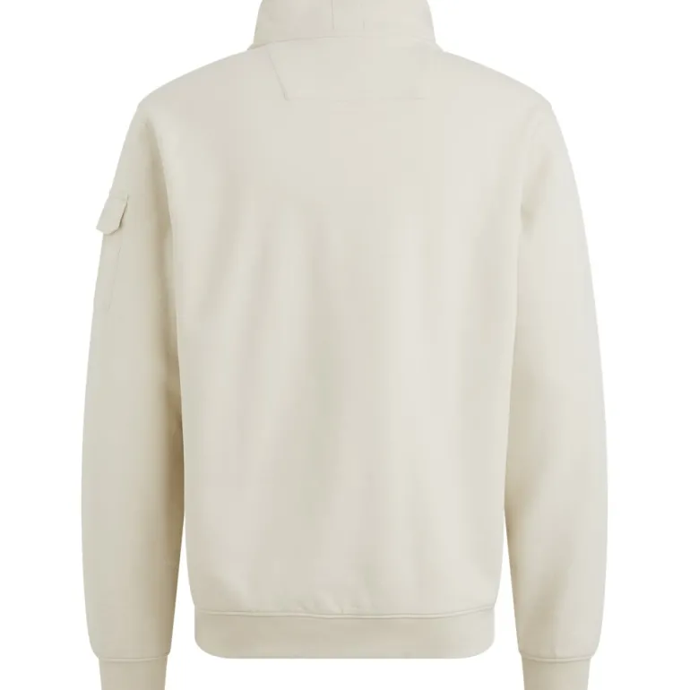 interlock jersey bone white