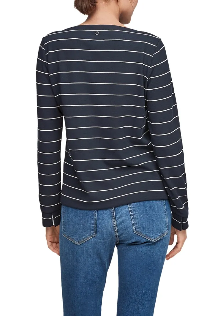 Interlockjersey-Shirt blau2