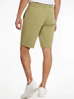 INTERLOCK MICRO LOGO SWEATSHORTS sage