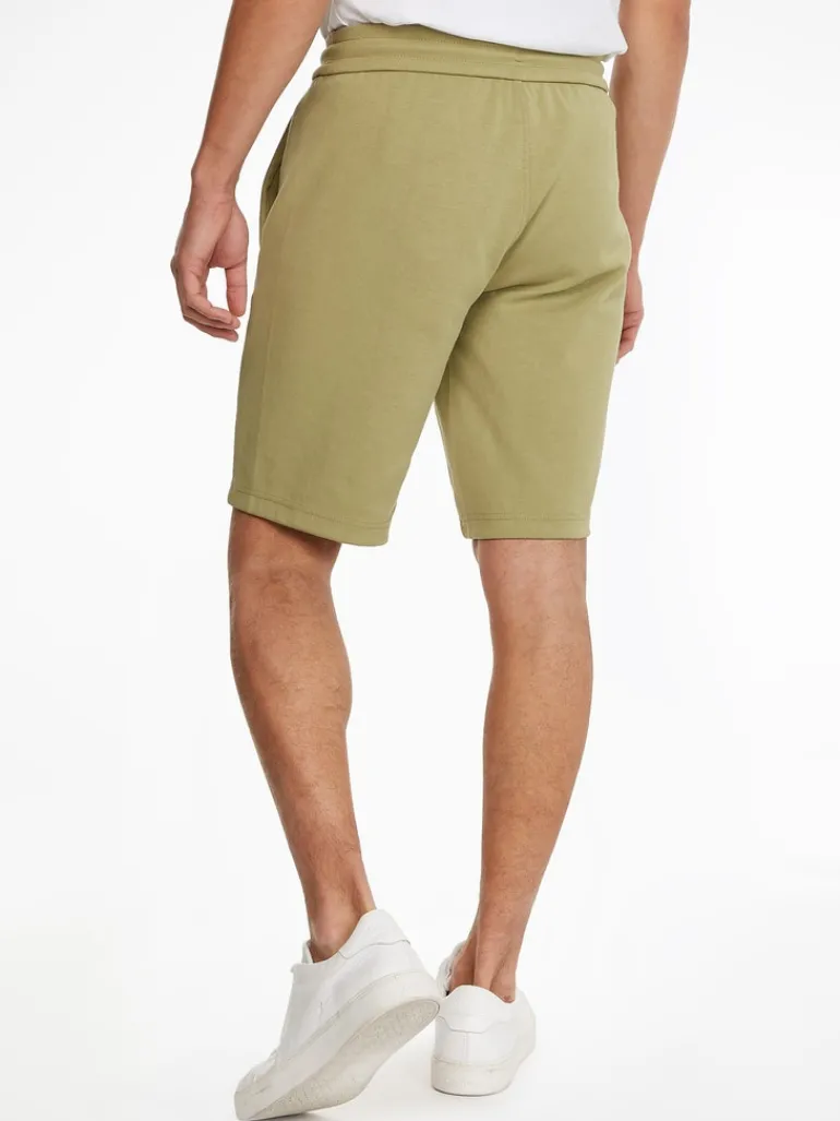 INTERLOCK MICRO LOGO SWEATSHORTS sage