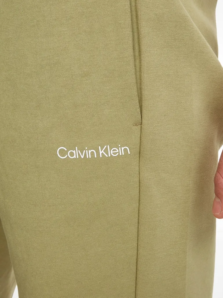 INTERLOCK MICRO LOGO SWEATSHORTS sage