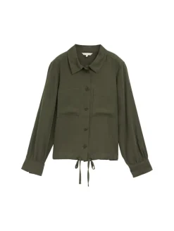 Jacke im Utility-Look deep forest green