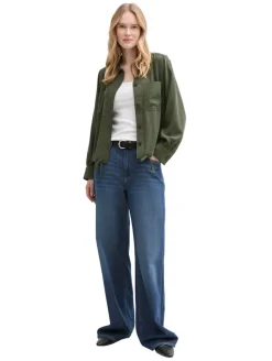 Jacke im Utility-Look deep forest green