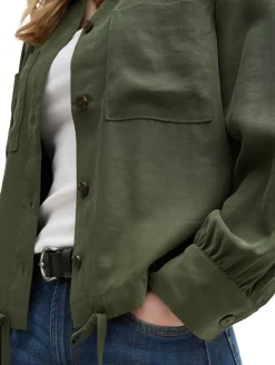 Jacke im Utility-Look deep forest green