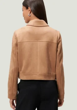 Jacke in Wildlederoptik cinnamon swirl