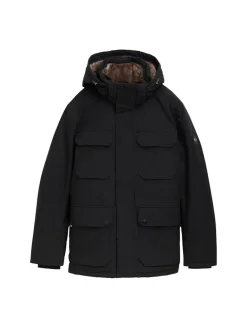 Jacke mit abnehmbarer Kapuze black