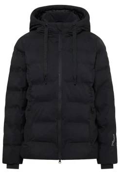 Jacke mit moderner Steppung black
