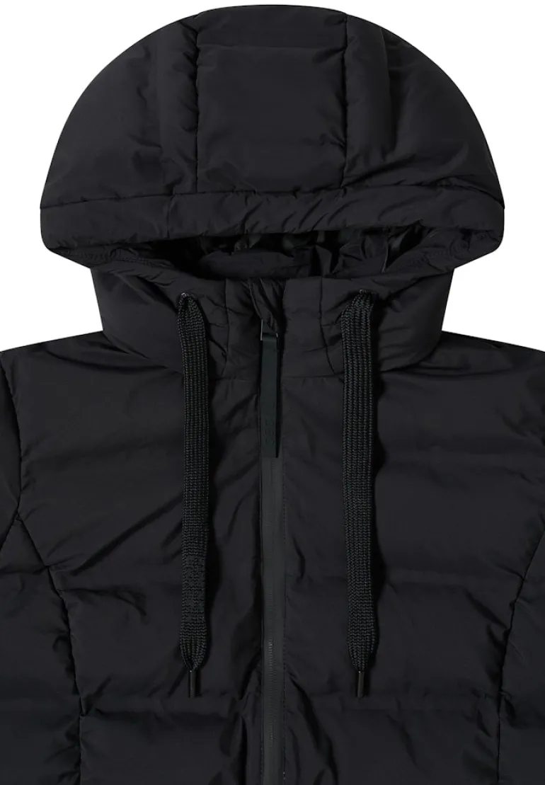 Jacke mit moderner Steppung black