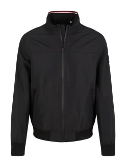 Jacke mit Stehkragen black