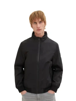 Jacke mit Stehkragen black