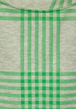 Jacquard Karoshirt celery green