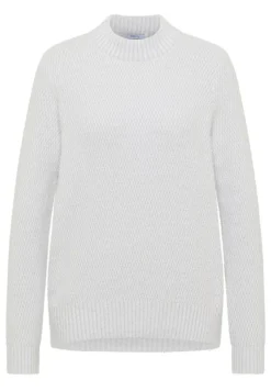 Jacquard Pullover luna grey melange