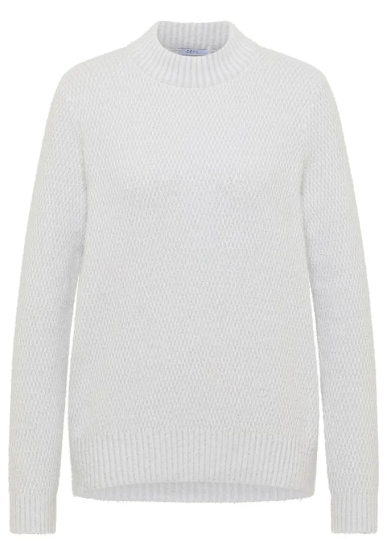 Jacquard Pullover luna grey melange