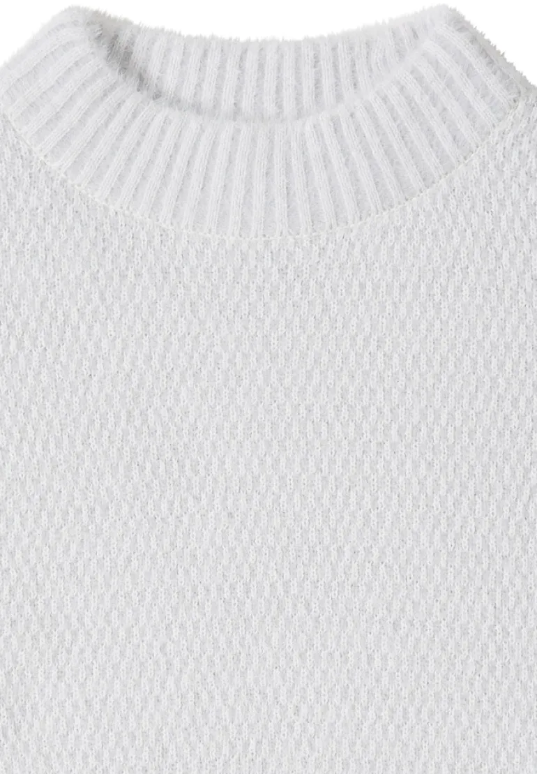 Jacquard Pullover luna grey melange