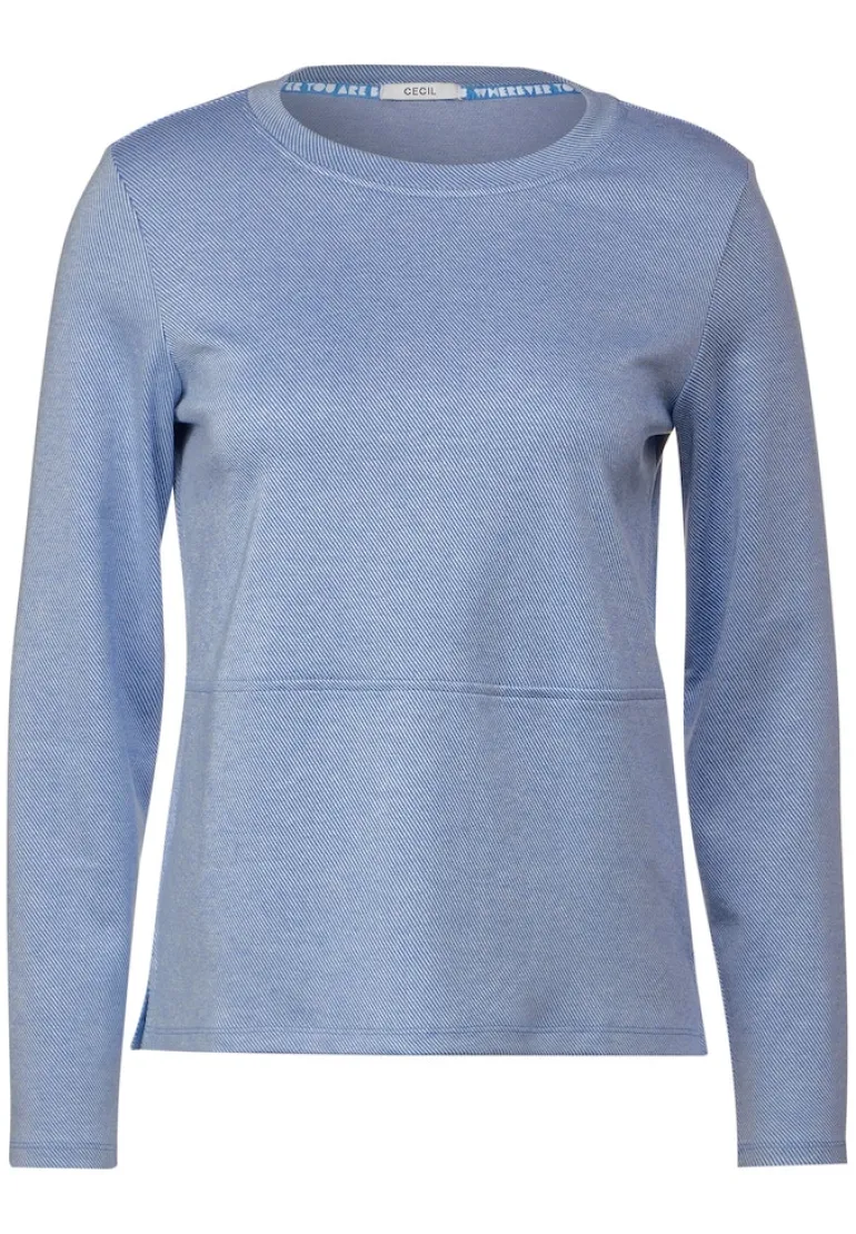 Jacquard Shirt water blue