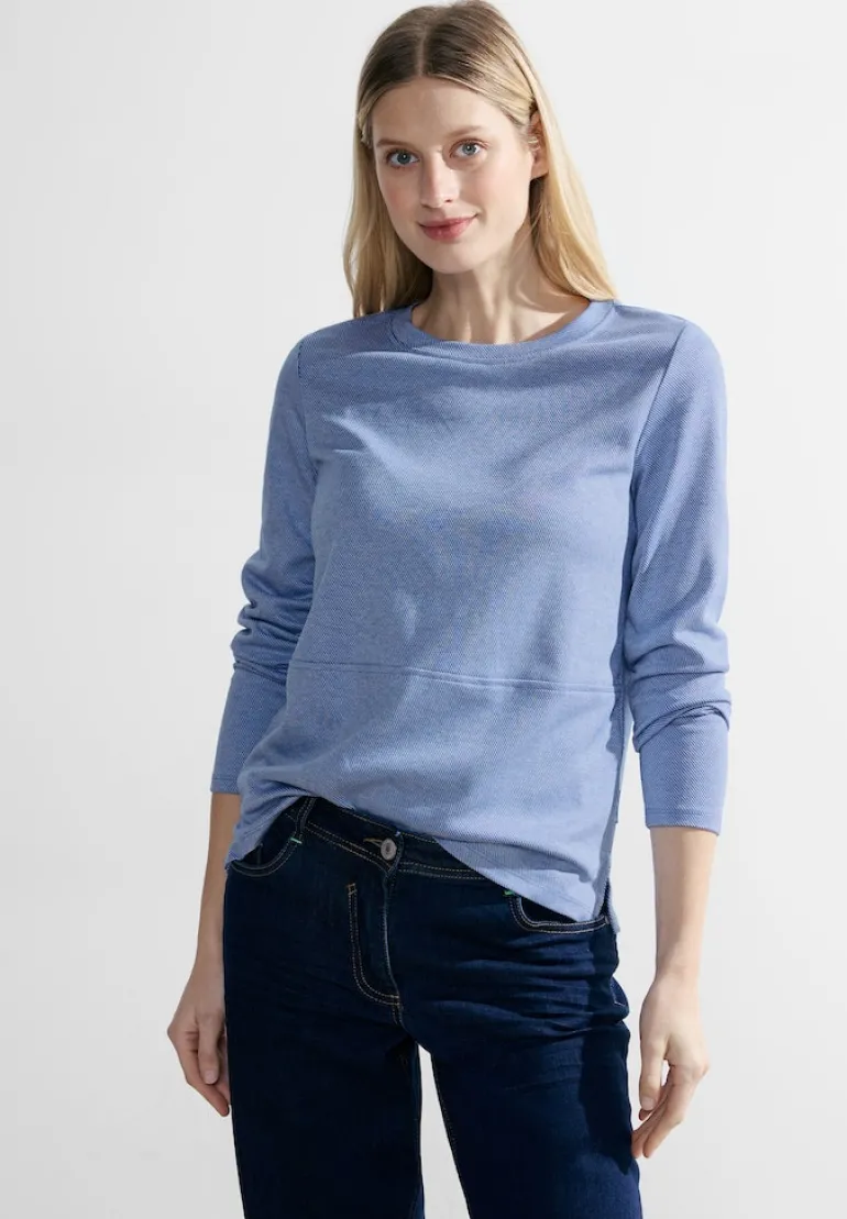 Jacquard Shirt water blue