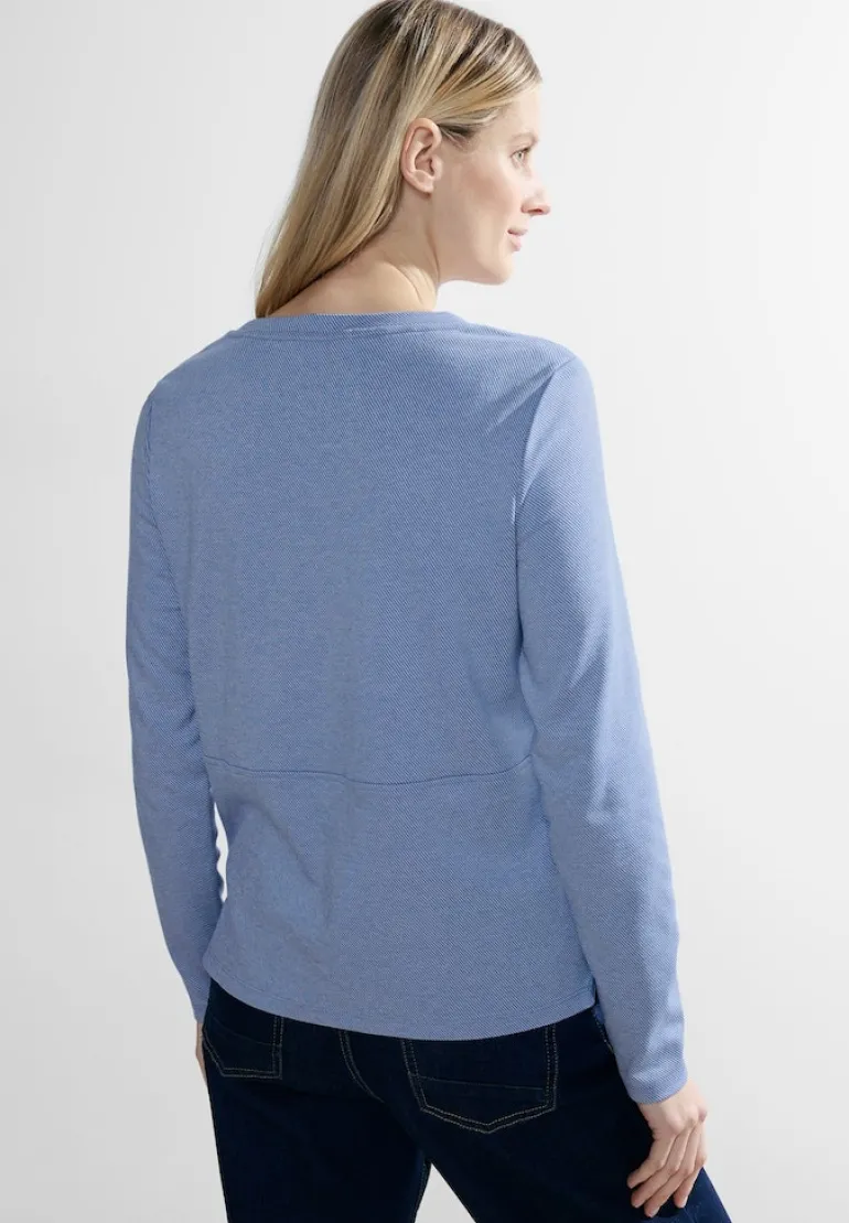 Jacquard Shirt water blue