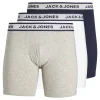 JACSOLID BOXER BRIEFS 3 PACK NOOS light grey melange