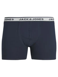 JACSOLID BOXER BRIEFS 3 PACK NOOS light grey melange