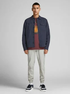 JCOBEN CLASSIC OVERSHIRT LS SN navy blazer