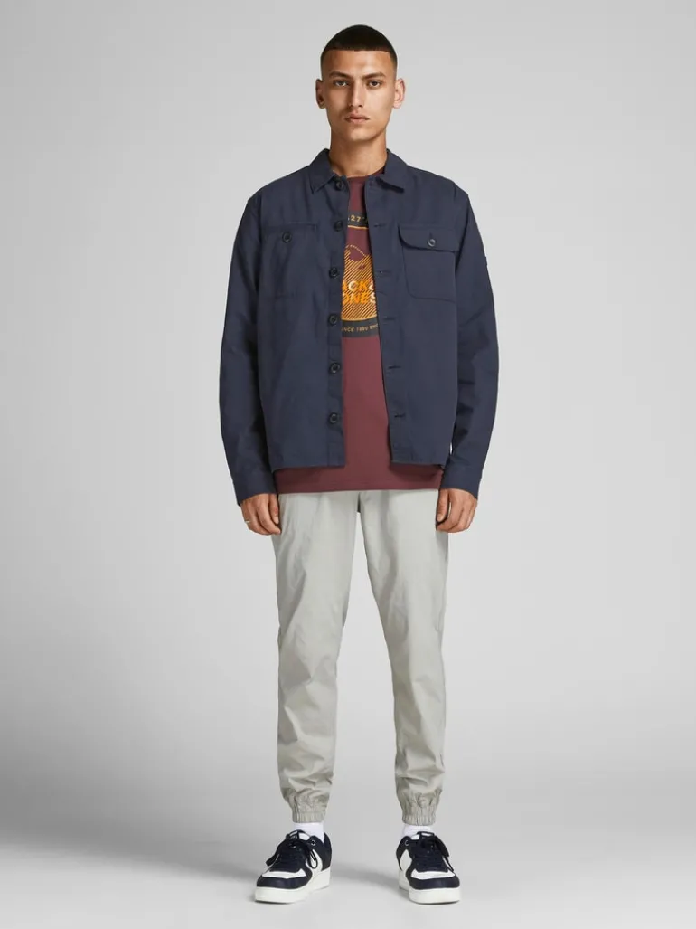 JCOBEN CLASSIC OVERSHIRT LS SN navy blazer