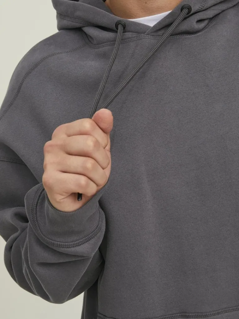 JCOCLASSIC WAFFLE SWEAT HOOD NOOS asphalt