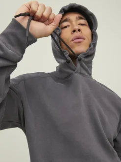 JCOCLASSIC WAFFLE SWEAT HOOD NOOS asphalt