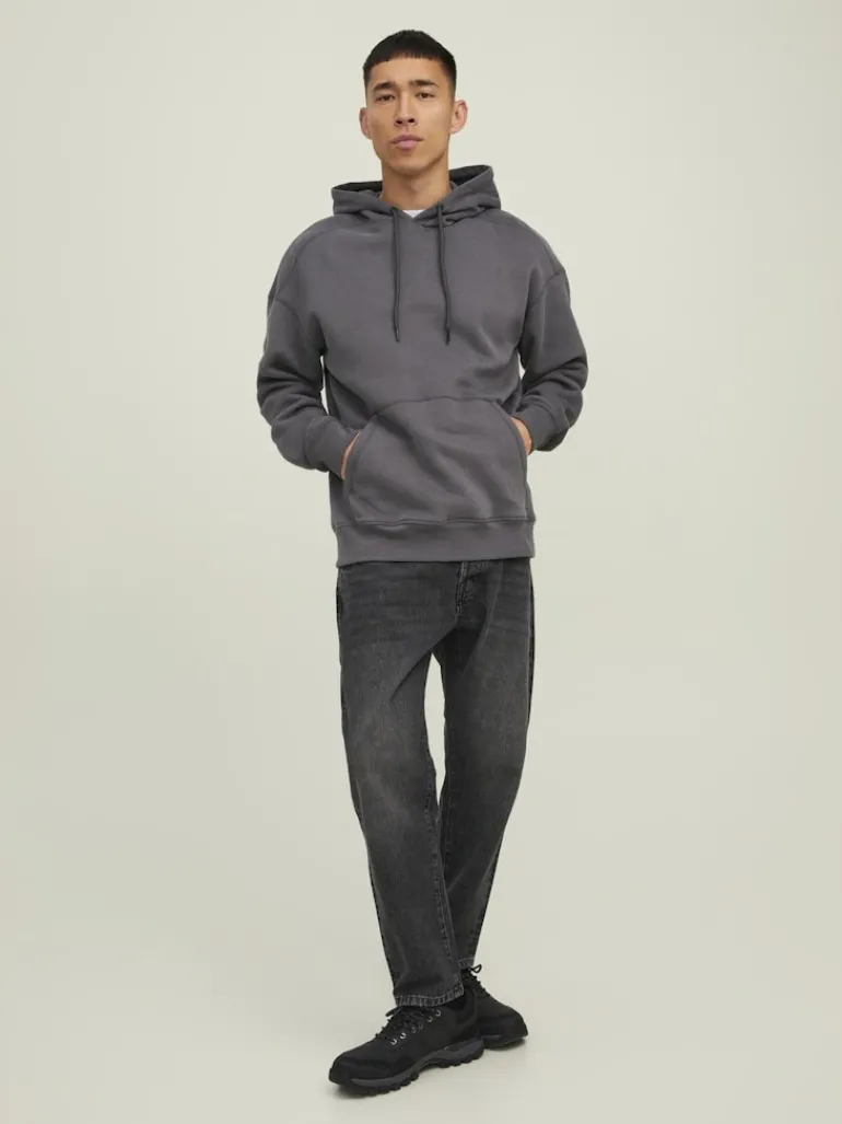 JCOCLASSIC WAFFLE SWEAT HOOD NOOS asphalt