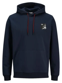 JCOFILO SWEAT HOOD SN navy blazer
