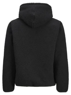 JCOFLARE TEDDY SWEAT HOOD black