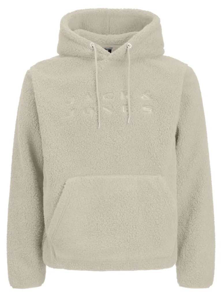 JCOFLARE TEDDY SWEAT HOOD oatmeal