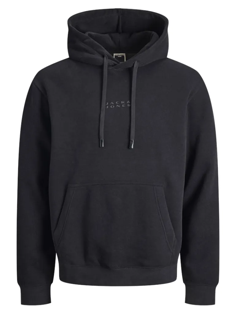 JCOPOINT SWEAT BADGE HOOD BF black