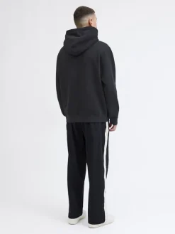 JCOPOINT SWEAT BADGE HOOD BF black