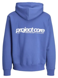 JCOUNION PRINT SWEAT HOOD NOOS beaucoup blue
