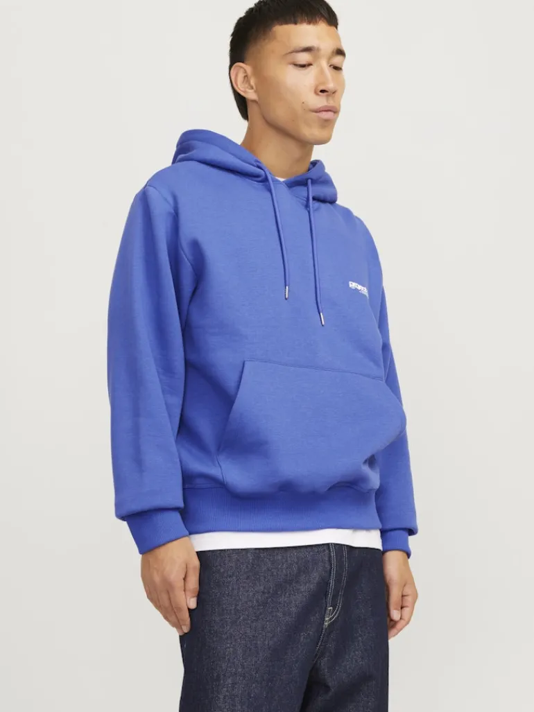 JCOUNION PRINT SWEAT HOOD NOOS beaucoup blue