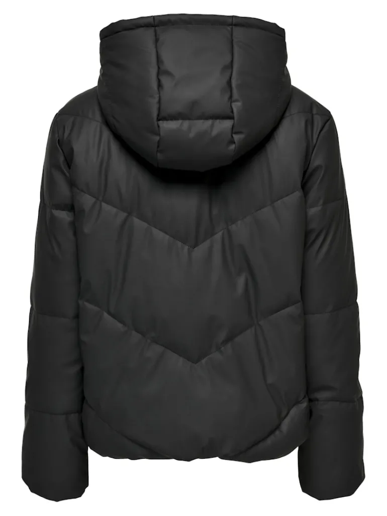 JDYARNHEM WATER REP SHORT JKT NOOS black