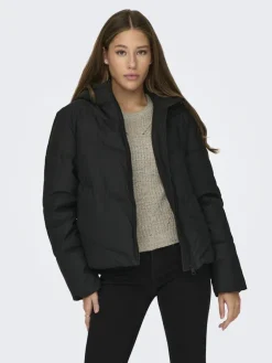 JDYARNHEM WATER REP SHORT JKT NOOS black