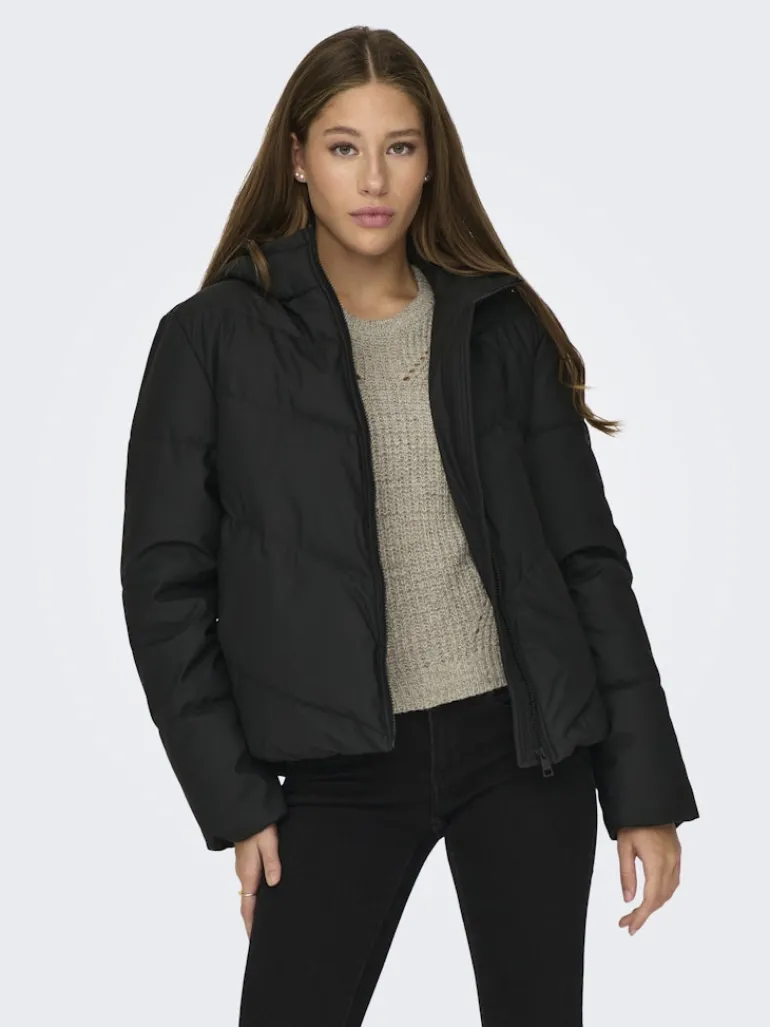 JDYARNHEM WATER REP SHORT JKT NOOS black