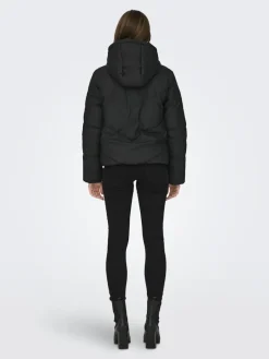 JDYARNHEM WATER REP SHORT JKT NOOS black