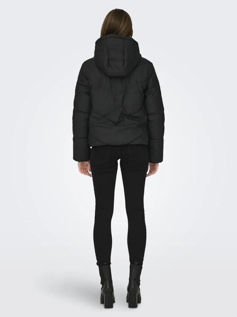 JDYARNHEM WATER REP SHORT JKT NOOS black