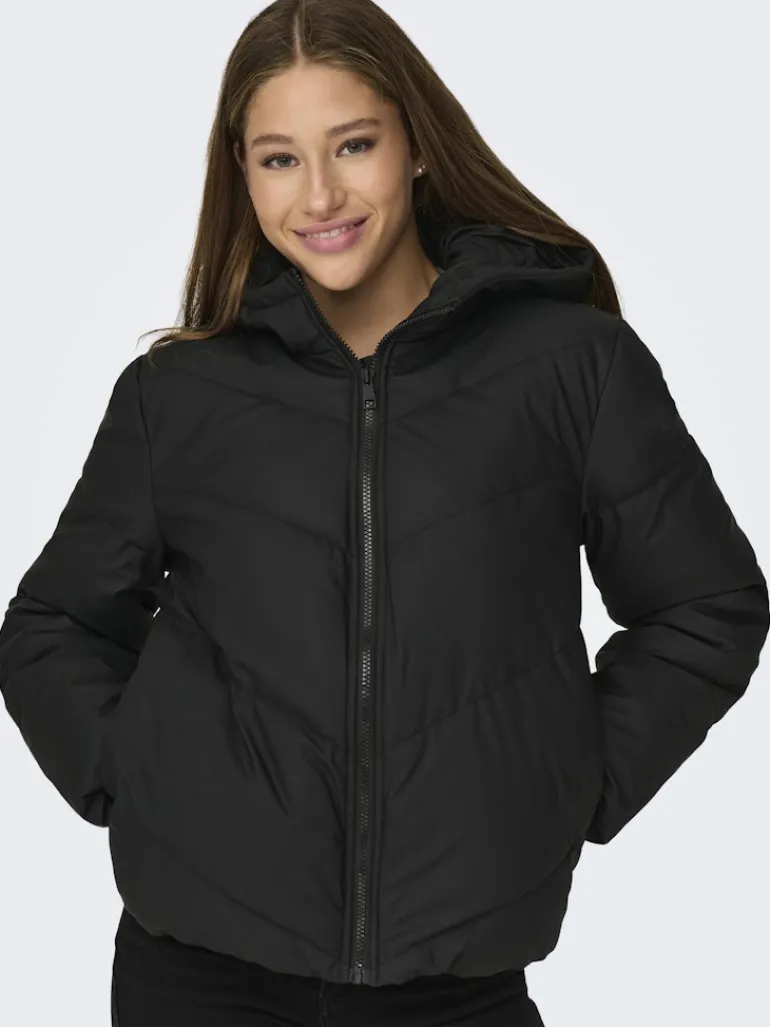 JDYARNHEM WATER REP SHORT JKT NOOS black