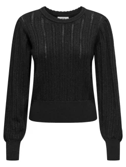 JDYBEAUTY L/S GLITTER PULLOVER KNT black