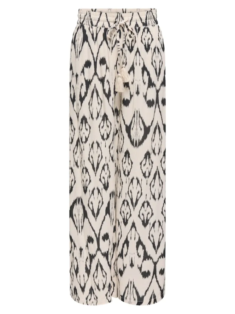 JDYBREE LIFE MW WIDE PANT WVN cement