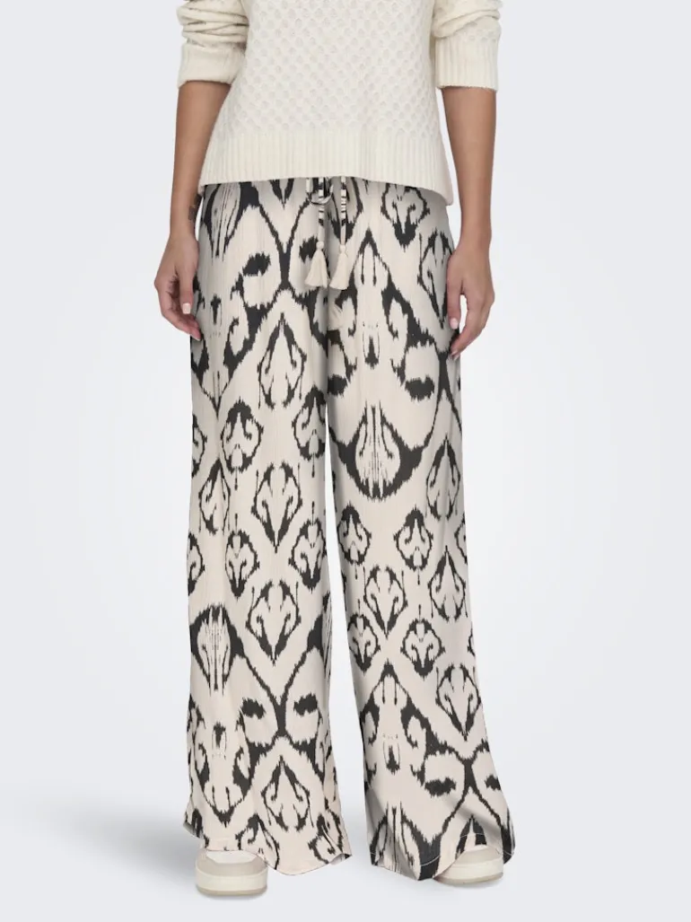 JDYBREE LIFE MW WIDE PANT WVN cement