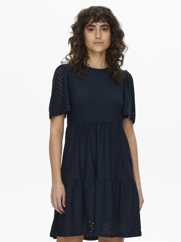 JDYCARLA CATHINKA S/S DRESS JRS NOOS sky captain