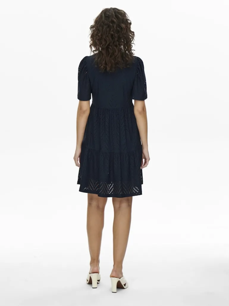 JDYCARLA CATHINKA S/S DRESS JRS NOOS sky captain