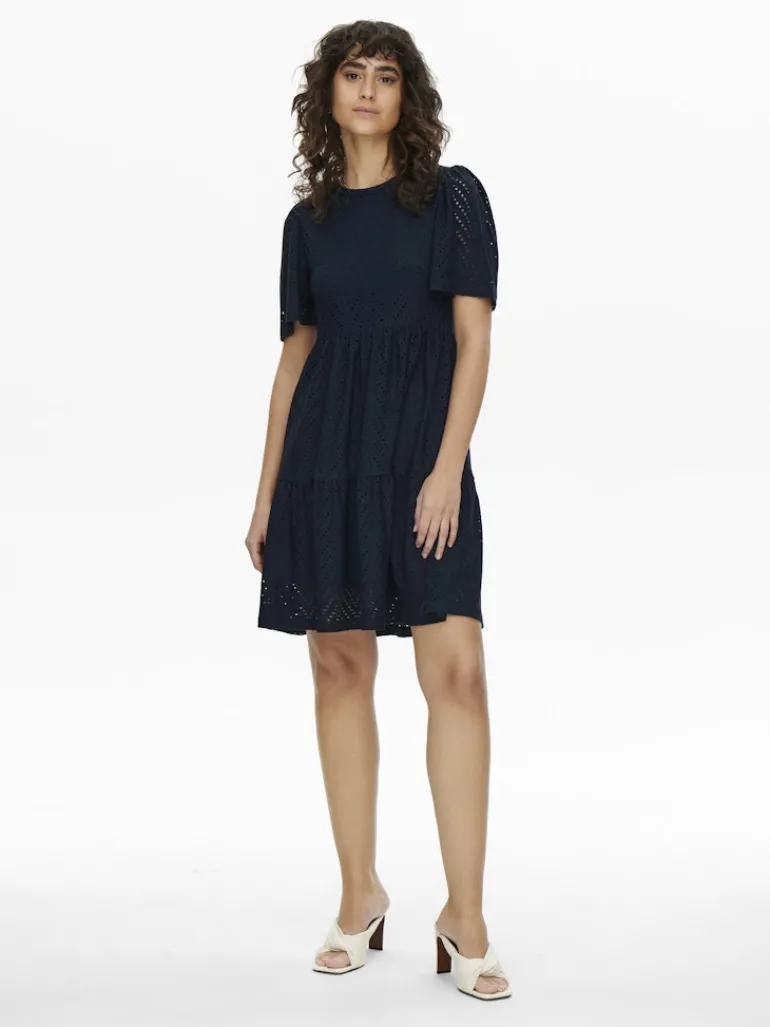 JDYCARLA CATHINKA S/S DRESS JRS NOOS sky captain